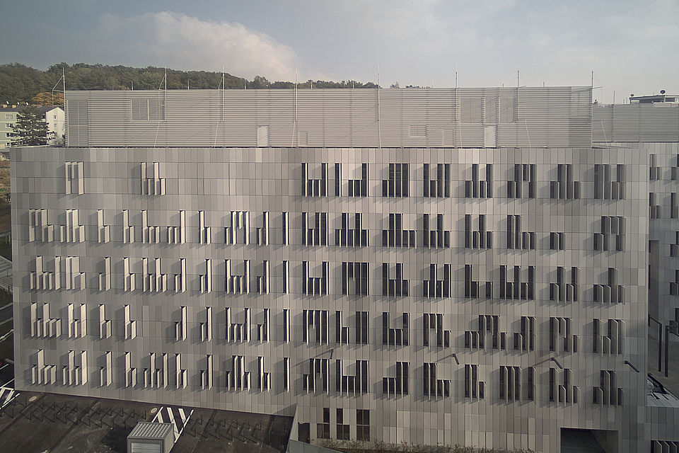 Livebild Webcam 7 Baustelle Neubau 'MED CAMPUS GRAZ - Hauptbaukörper Modul 2' Graz (5 Minuteninterval)