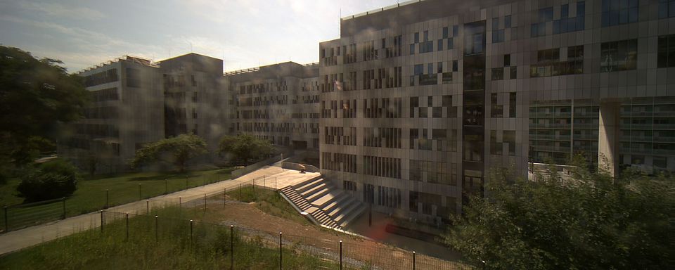 Livebild Webcam 4 Baustelle Neubau 'MED CAMPUS GRAZ - Hauptbaukörper Modul 1' und 'Zentrum für Wissens- und Technologietransfer in der Medizin GmbH' Graz (5 Minuteninterval)